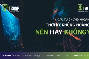 ĐẦU TƯ CHỨNG KHOÁN THỜI KỲ KHỦNG HOẢNG, NÊN HAY KHÔNG?